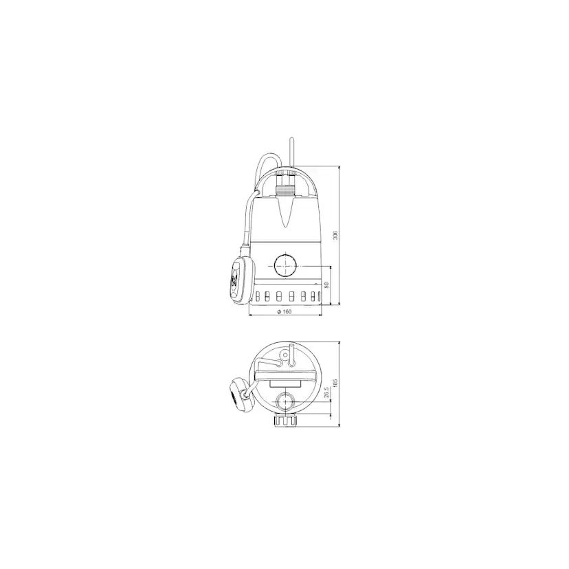 Grundvattenpump Grundfos Unilift CC5 - A1