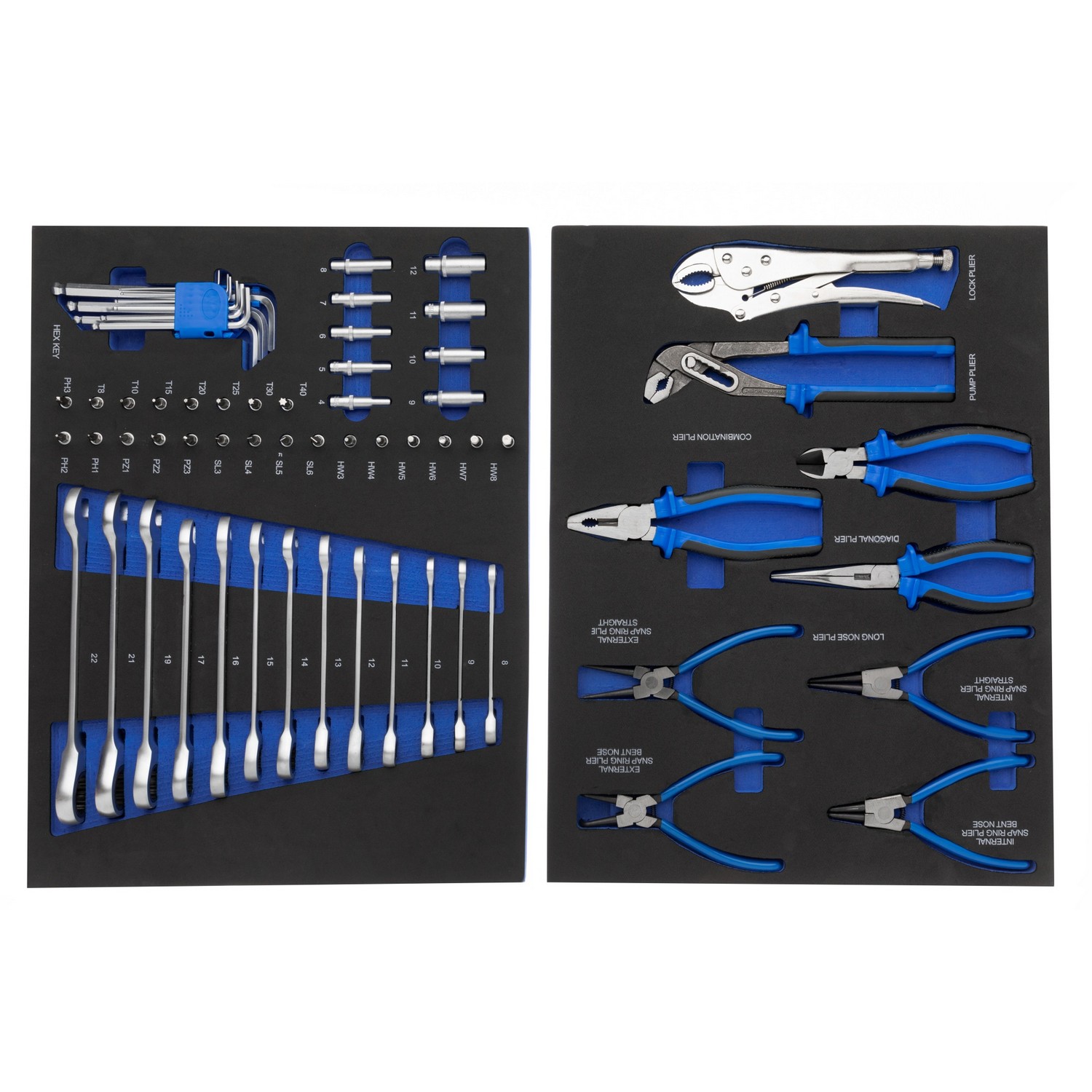 Verktygsvagn Timco Elite 7+1 ltk 275-delad med Verktyg