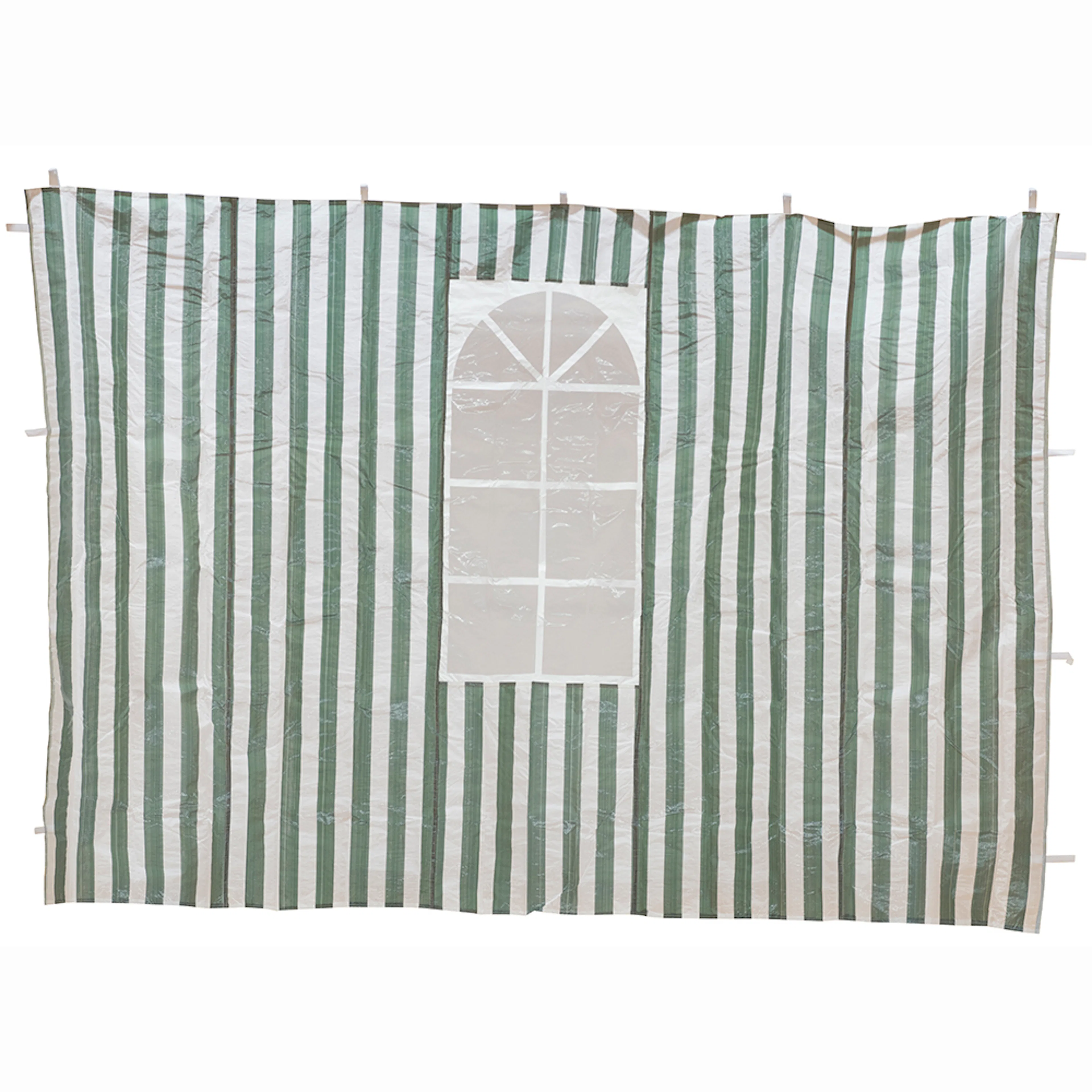 Paviljongväggar Hillerstorp 195x293 cm Grön/Vit