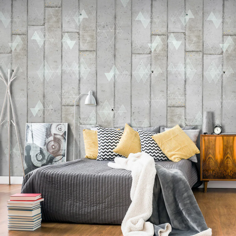 Fototapet Arkiio Concrete and Triangles 50x1000 cm