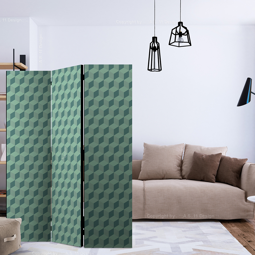 Rumsavdelare Skärmvägg Arkiio Monochromatic Cubes 135x172 cm