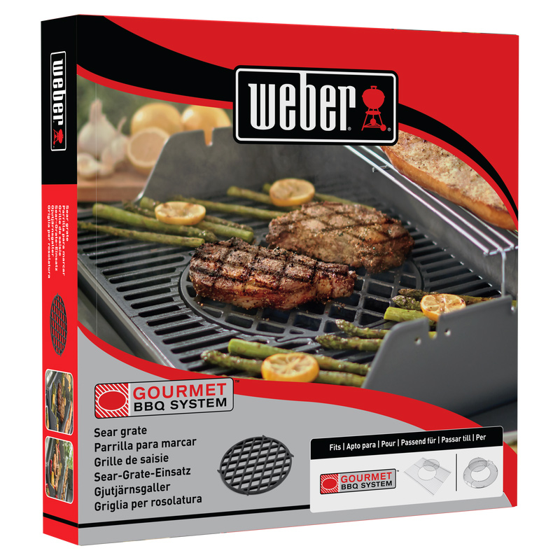 Gjutjärnsgaller Weber Original GBS