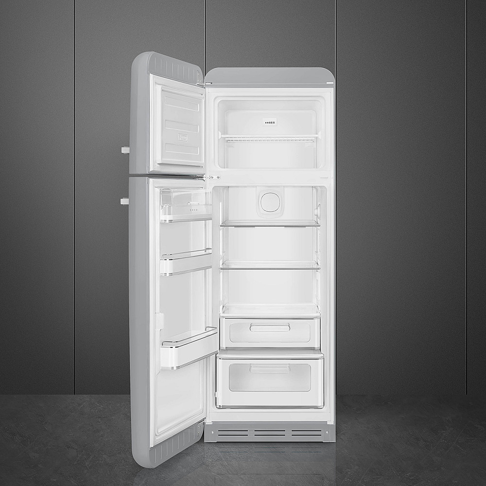 Kombinerad Kyl/frys Smeg FAB30/2025 Vänsterhängd Grå i 50´s Style