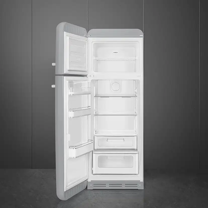 Kombinerad Kyl/frys Smeg FAB30/2025 Vänsterhängd Grå i 50´s Style