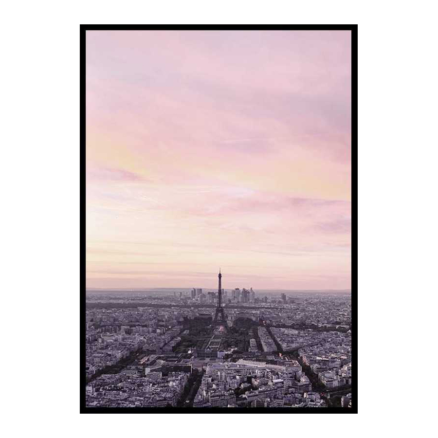 Poster Gallerix Paris During Sunset