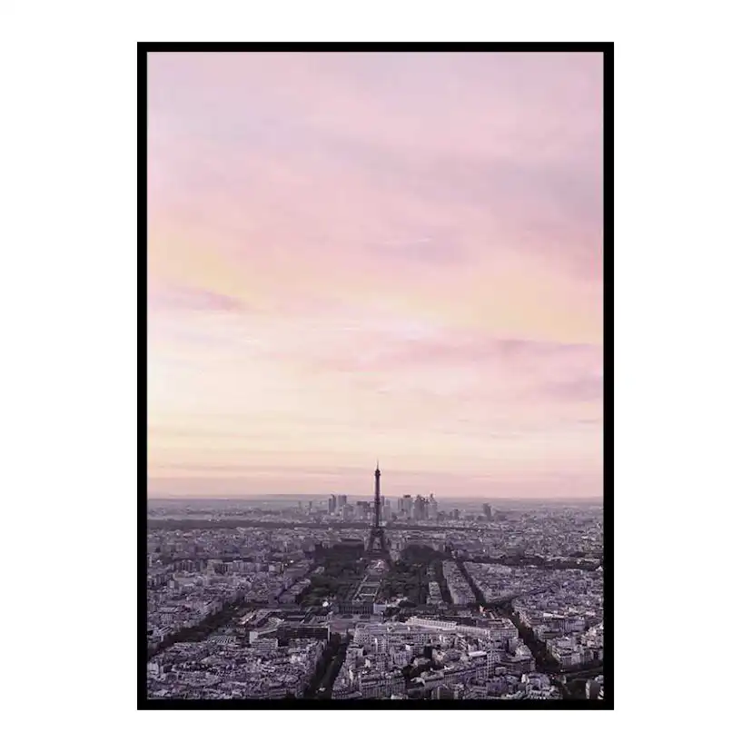 Poster Gallerix Paris During Sunset