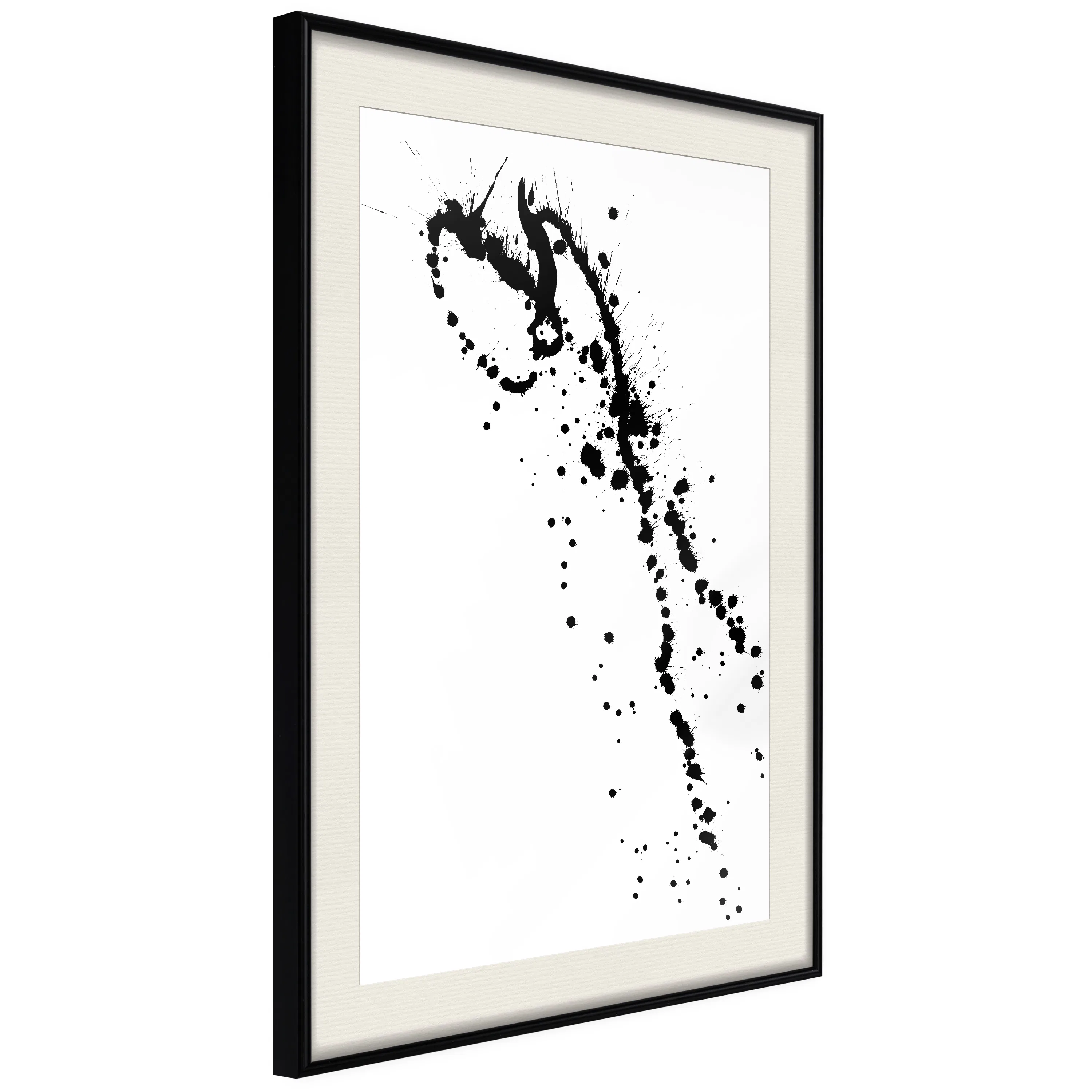 Poster Artgeist Affisch Black Splash