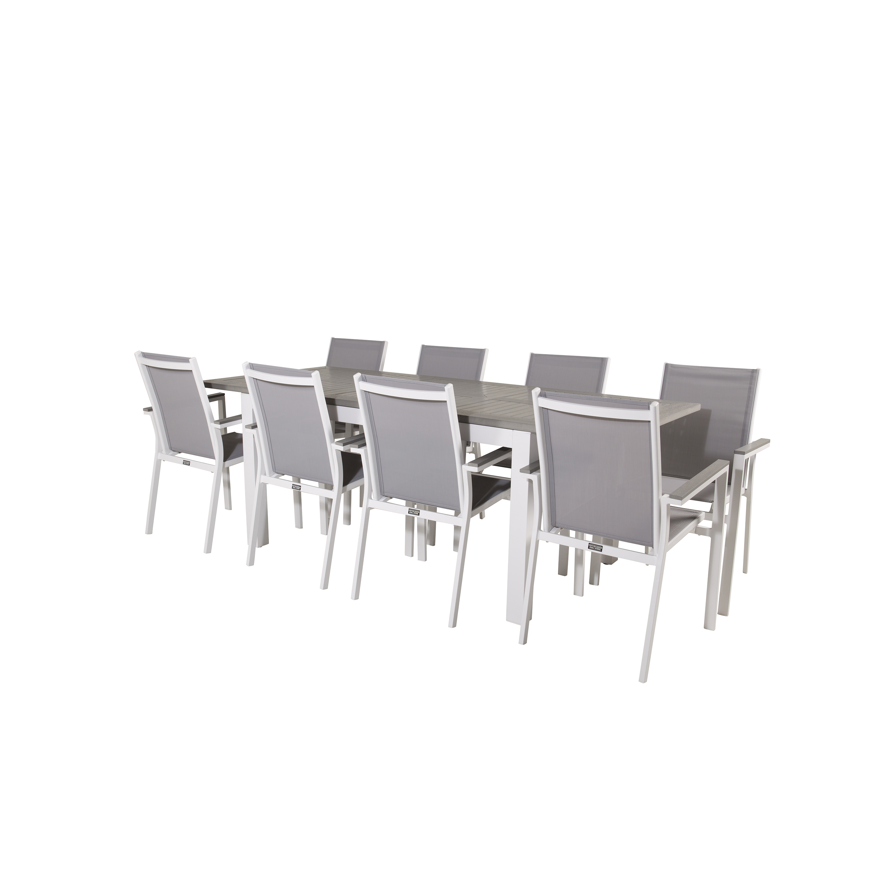 Matgrupp Venture Home Aleyna 160/240 med 8 Pincy Stolar