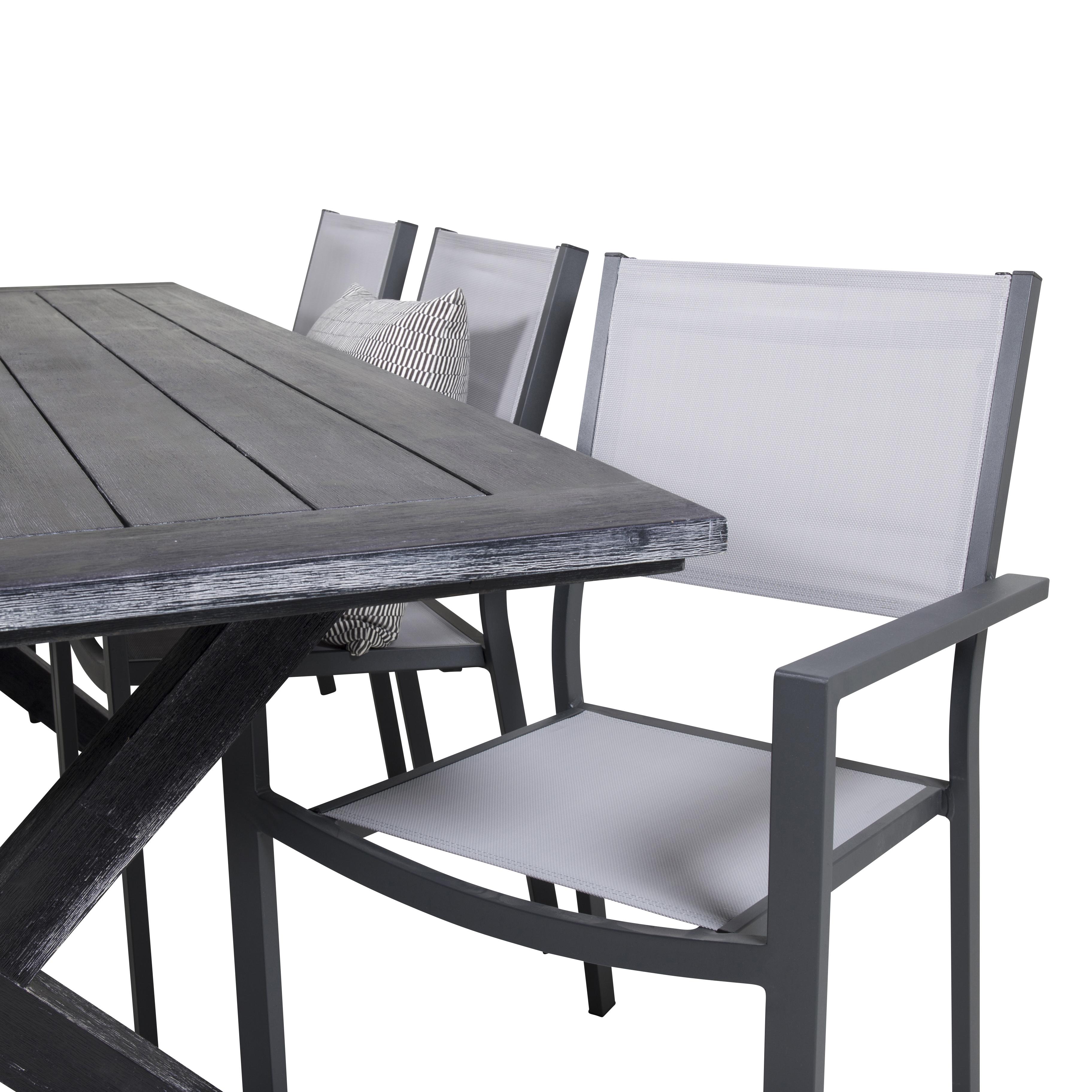 Matgrupp Venture Home Rossi 200 med 6 Copacabana Matstolar