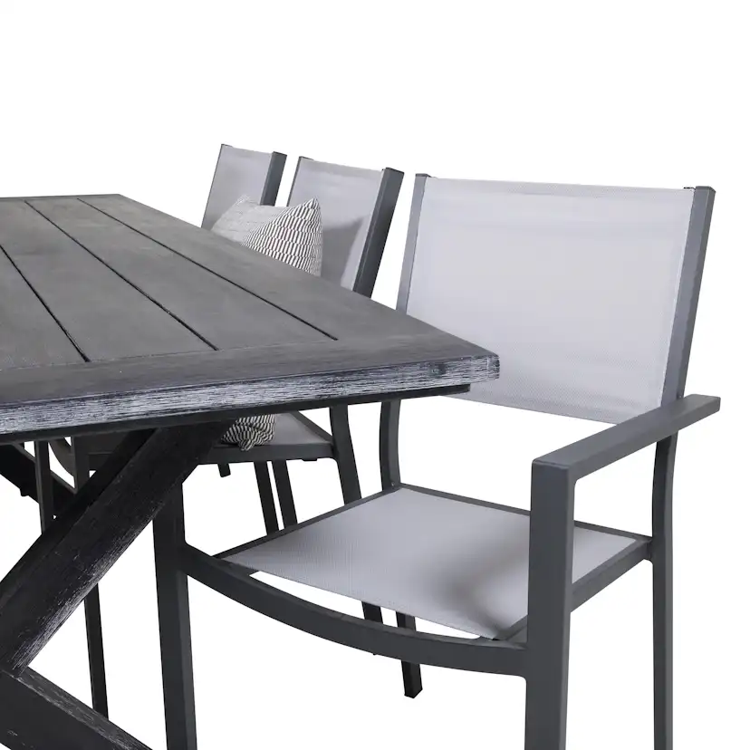 Matgrupp Venture Home Rossi 200 med 6 Copacabana Matstolar
