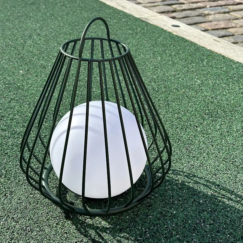 Solcellslampa Dyberg Larsen Evesham LED-Lykta Medium