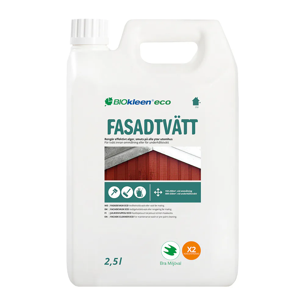 Biokleen Fasadtvätt ECO - 2,5L Volym: 2,5L