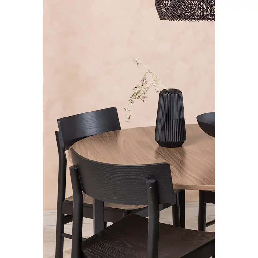 Matgrupp Venture Home Durango Ø120 cm med 4st Montros Matstolar