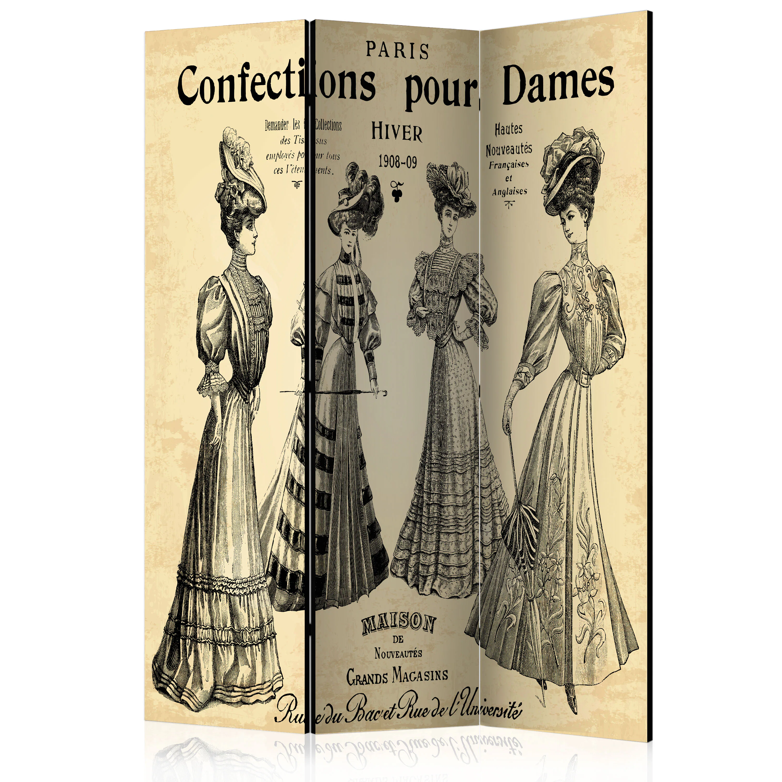 Rumsavdelare Skärmvägg Arkiio Confections Pour Dames 135x172 cm