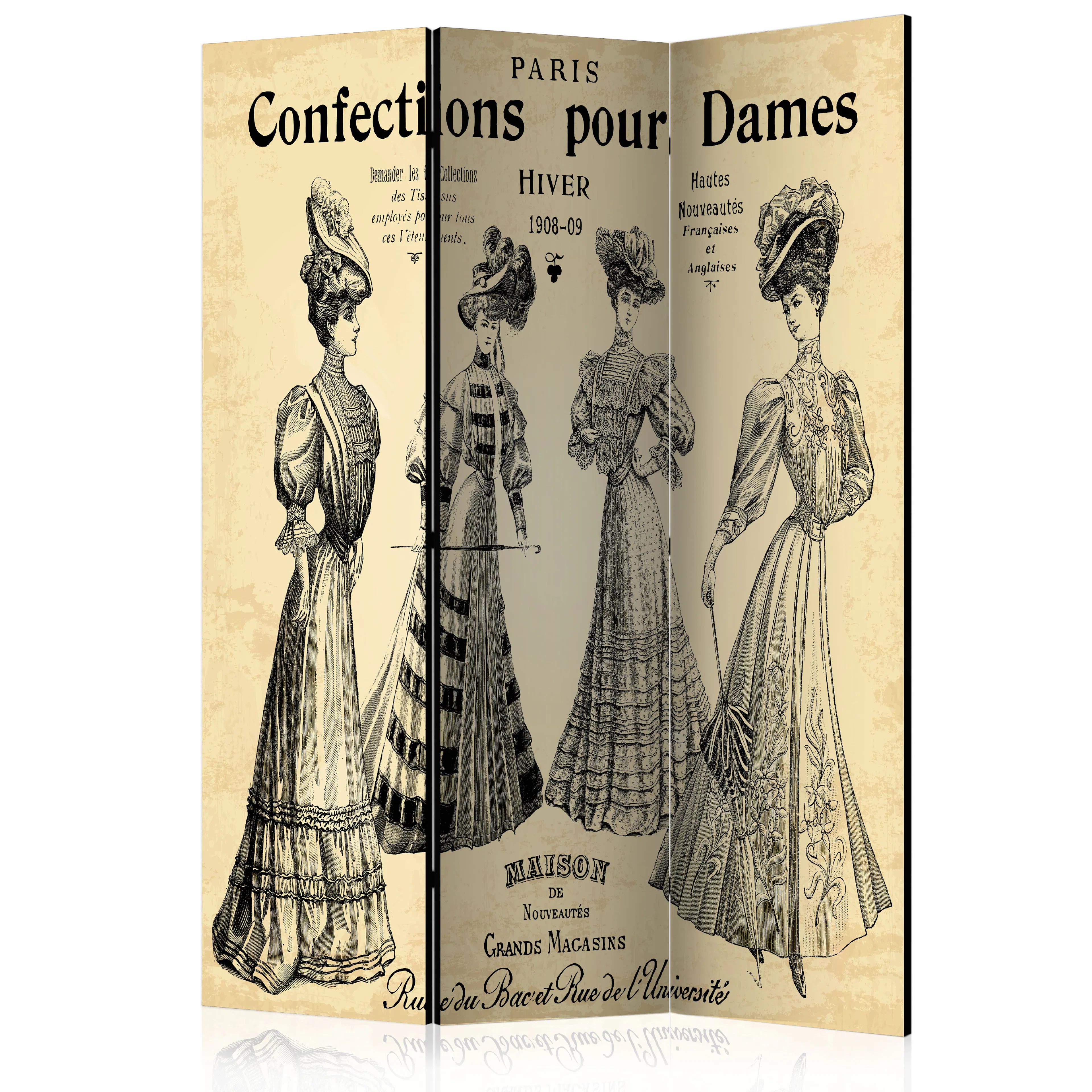Rumsavdelare Skärmvägg Arkiio Confections Pour Dames 135x172 cm