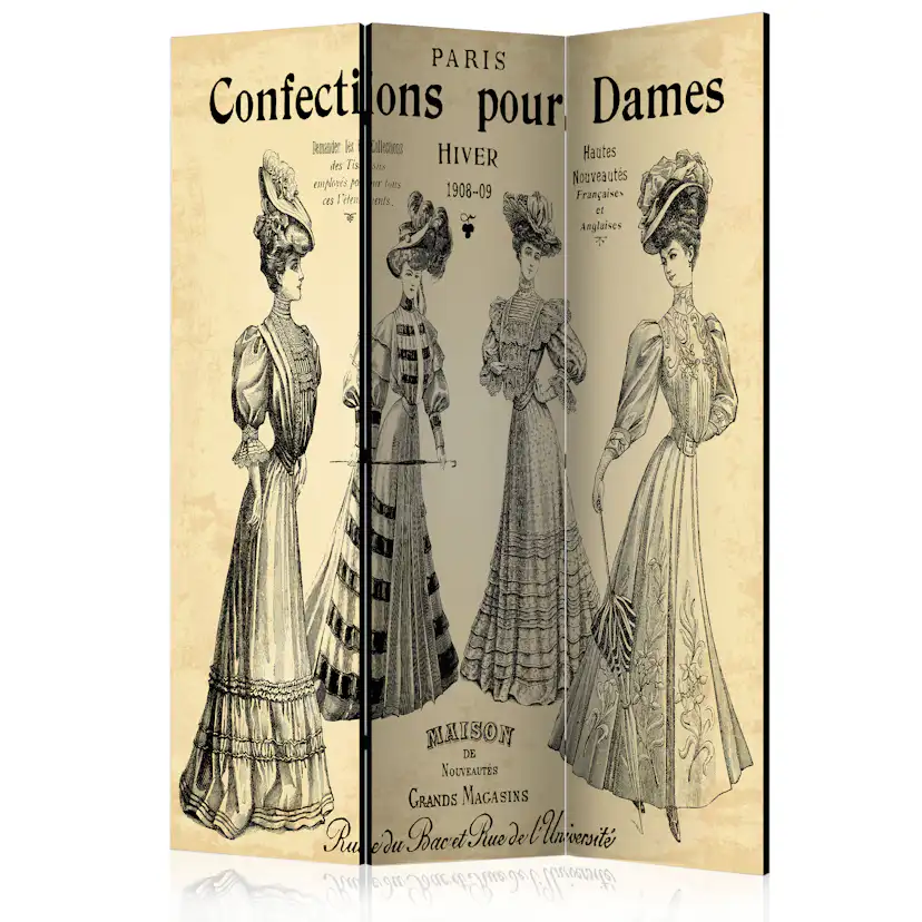 Rumsavdelare Skärmvägg Arkiio Confections Pour Dames 135x172 cm