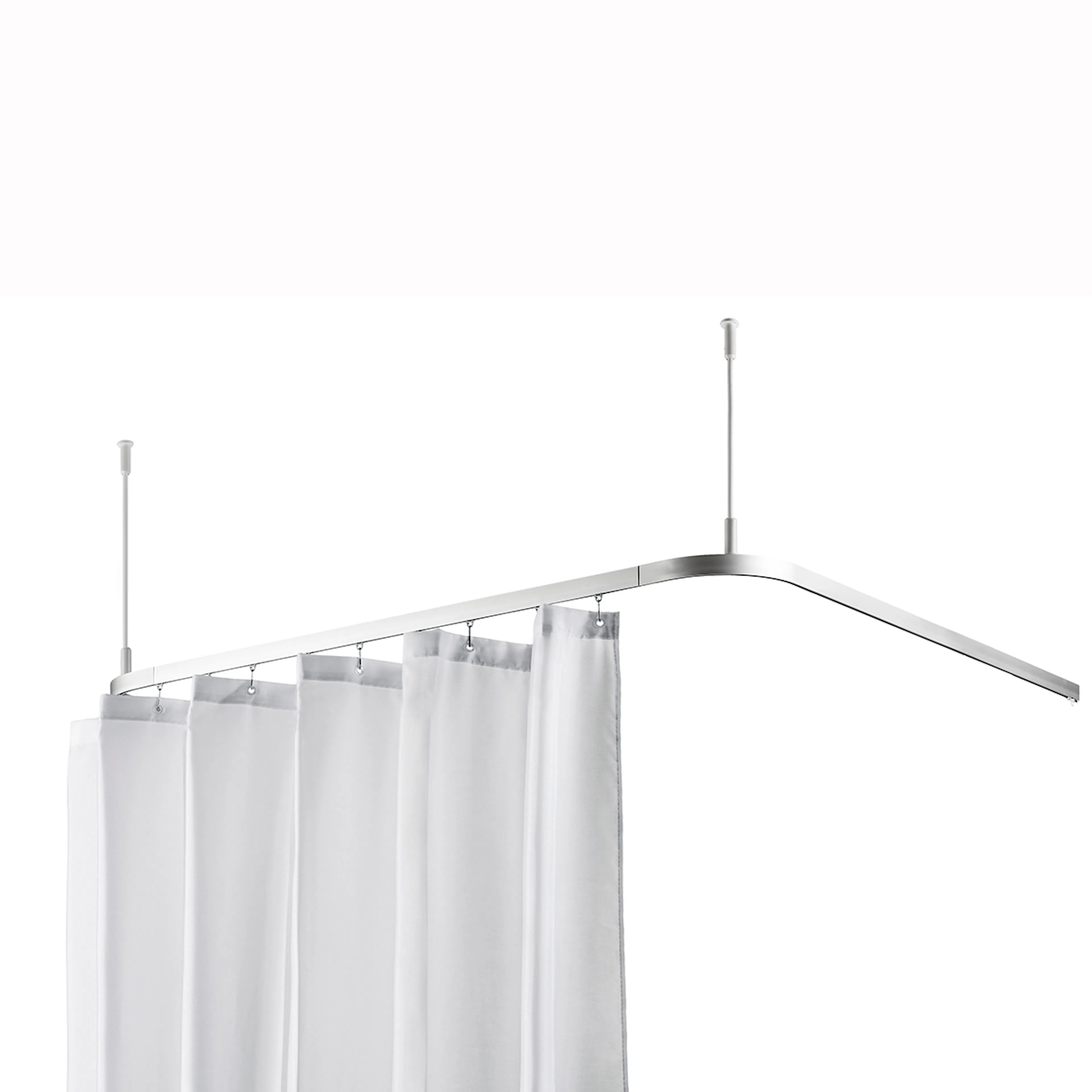 Duschskena universal silver Silver