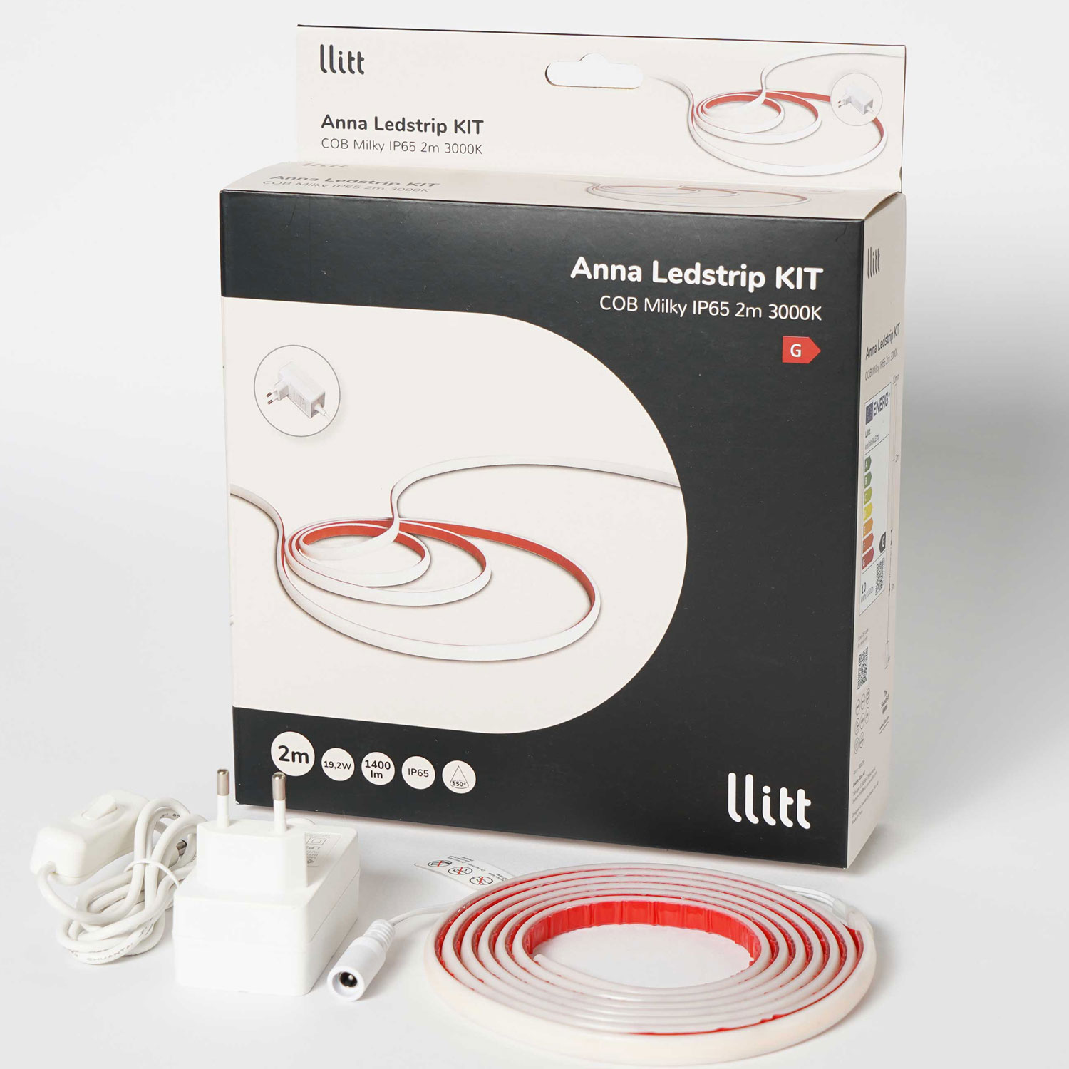 Ledstrip Llitt Anna Kit COB Milky IP65