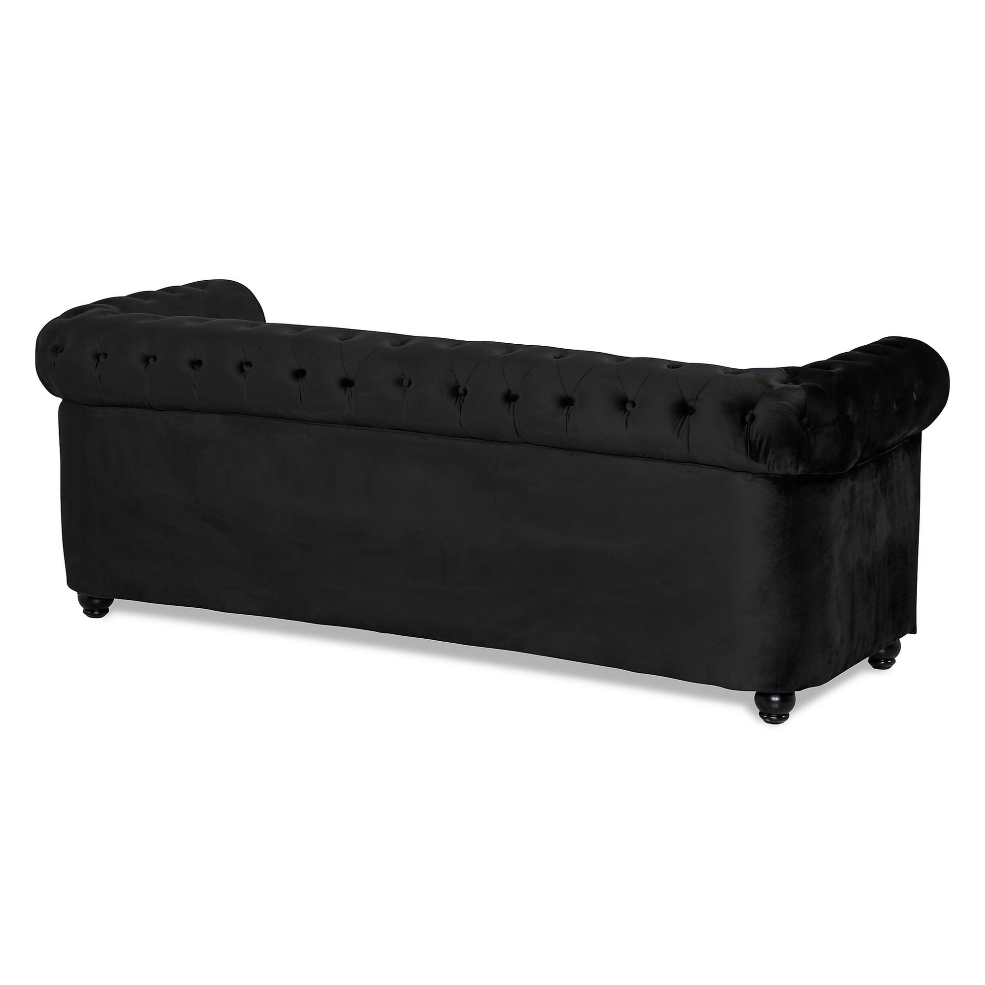 Bäddsoffa Manor House Chesterfield Lyx 3-sits Sammet