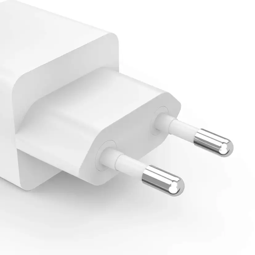 Laddare HAMA 1x USB-C 1x USB-A GaN 45W Vit