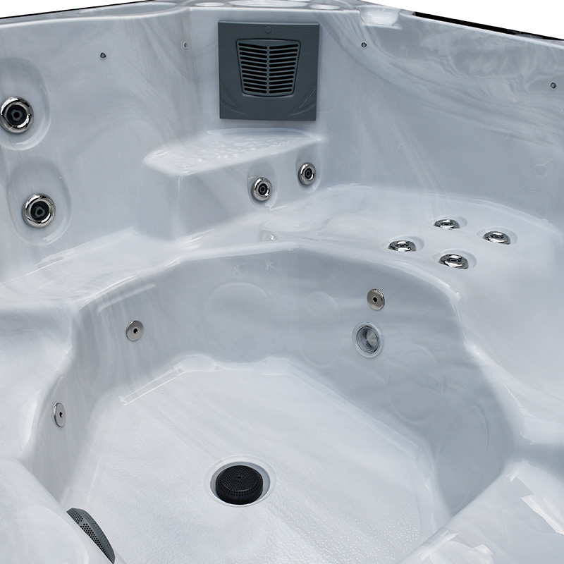 Spabad Westerbergs Sandhamn 42 Jets Vit med Lock