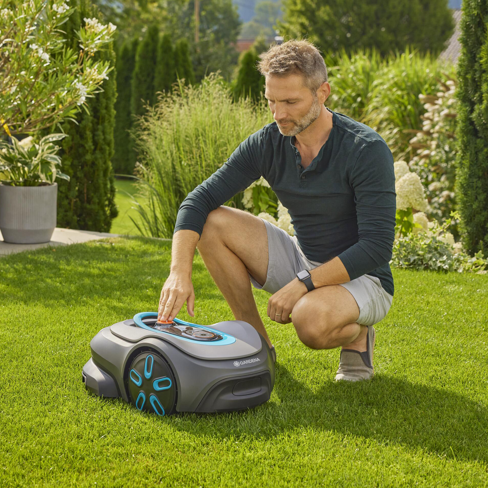 Robotgräsklippare Gardena Smart Sileno Max 1500