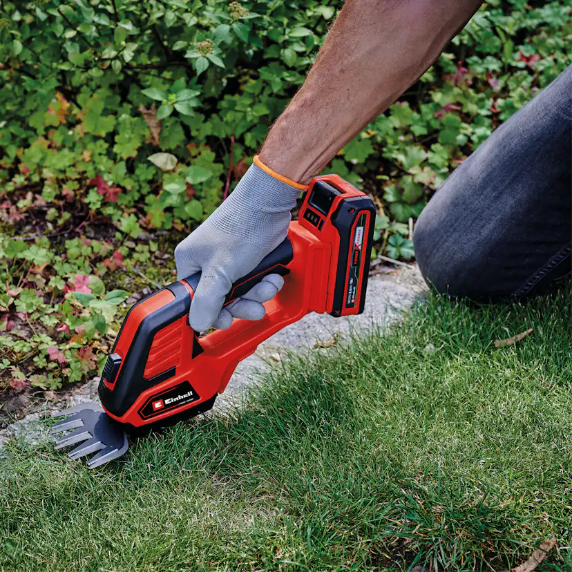 Grässax Einhell GE-CG 18/100 Li Utan Batteri & Laddare