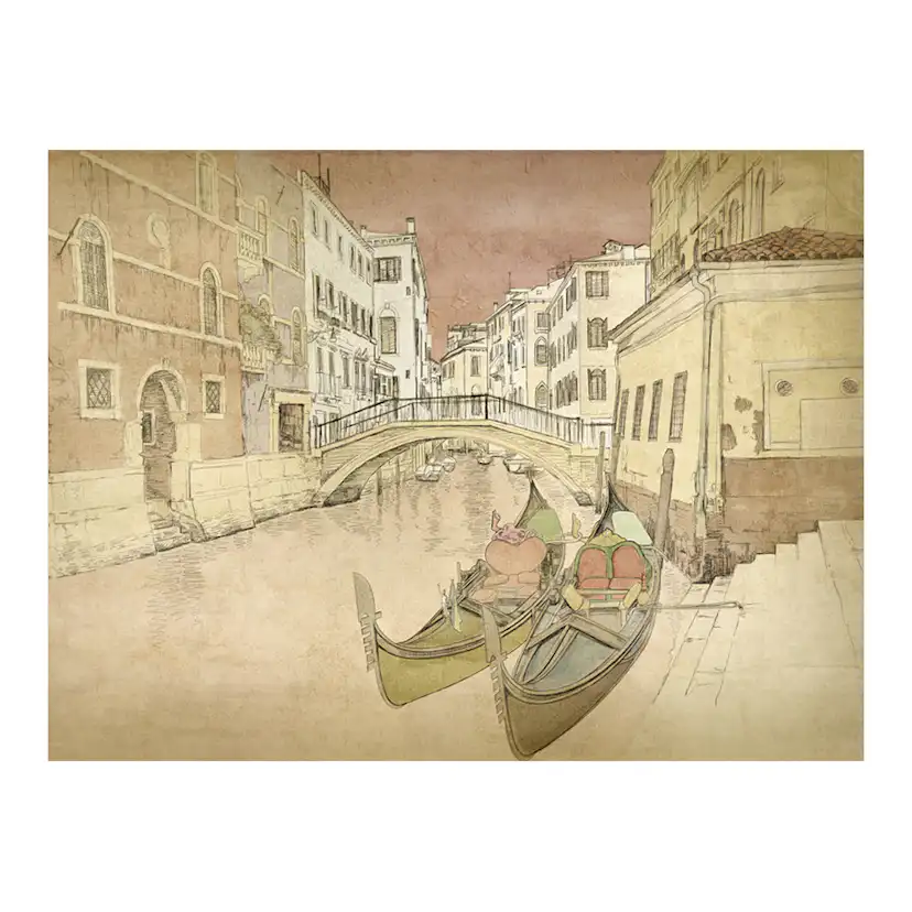 Fototapet Arkiio Gondolas In Venice