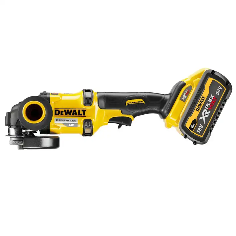 Vinkelslip DeWalt DCG418T2 54V XR 125mm 2x6 Ah