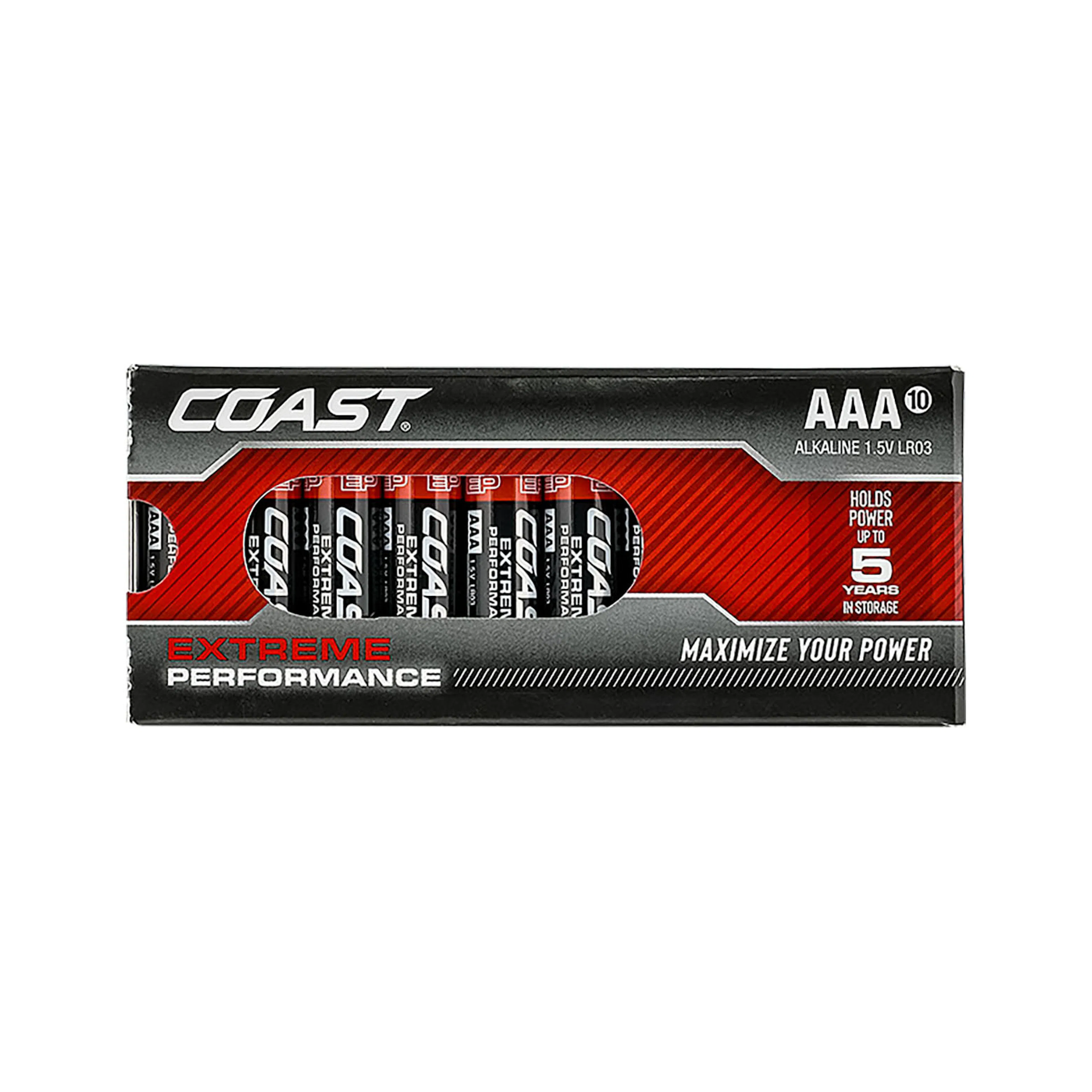 Batteri Coast AAA 10-Pack