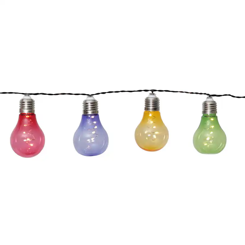 Solcells-ljusslinga Glow Multi