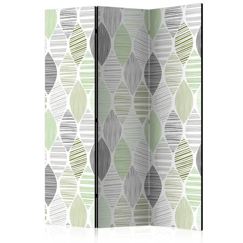 Rumsavdelare Skärmvägg Arkiio Green Tears 135x172 cm