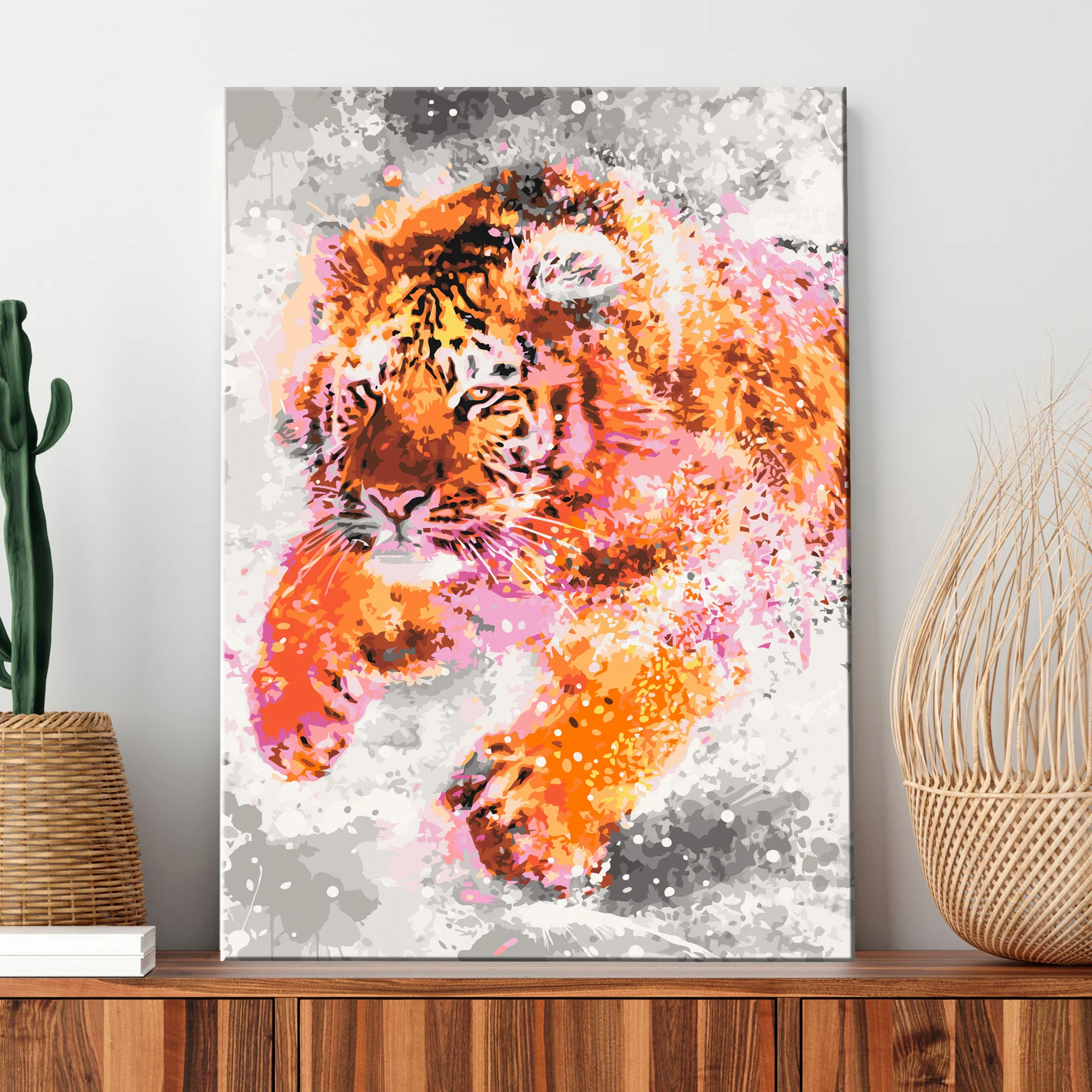 Gör-det-själv Målningar Arkiio Running Tiger