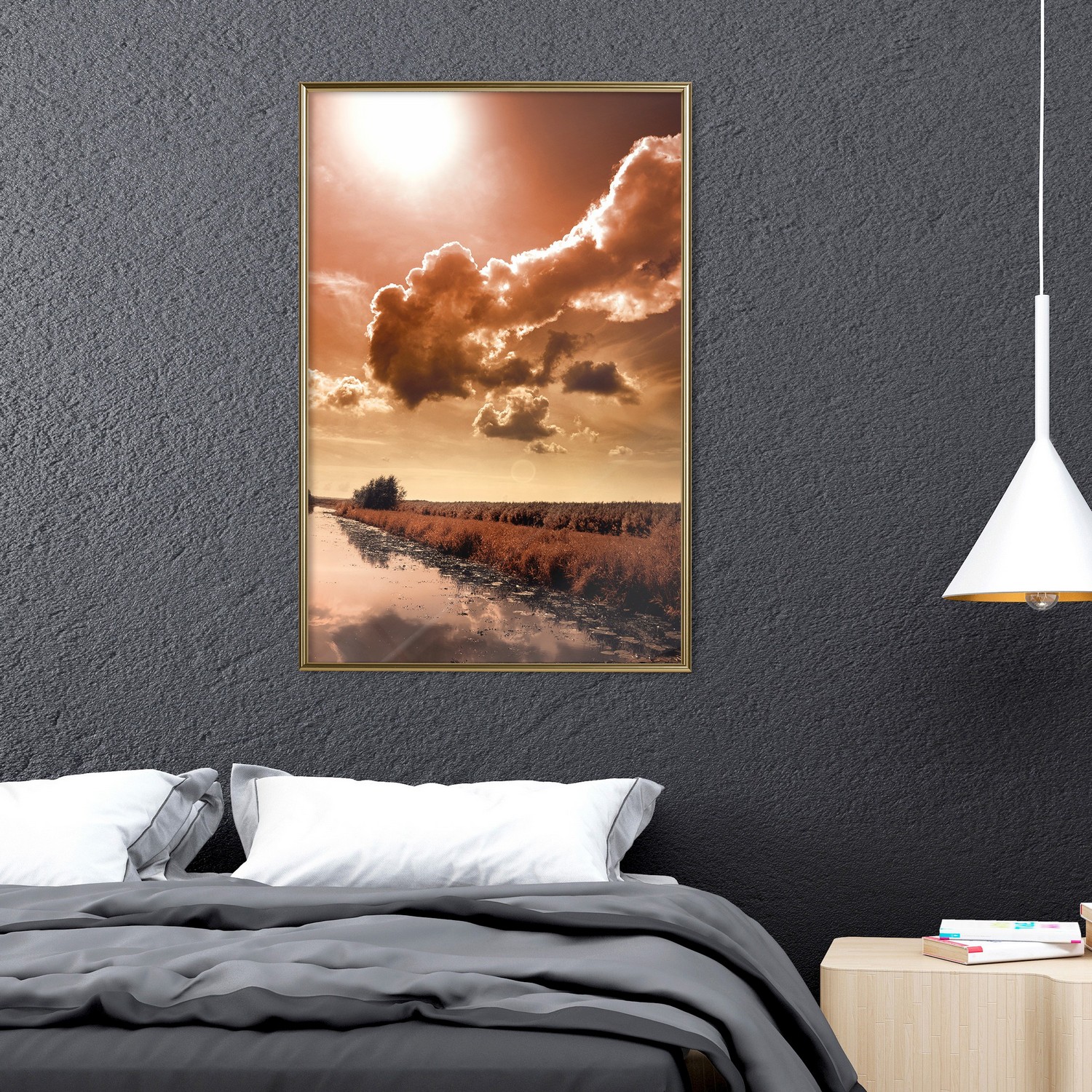 Poster Artgeist Affisch Deep in the Clouds