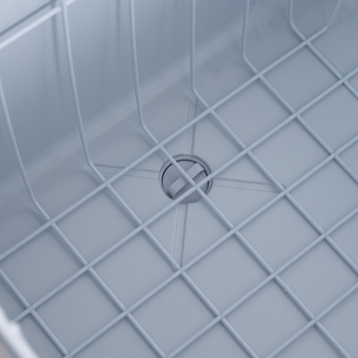 Kyl/frysbox 1852 95 L med kompressor, 2-delad kyl/frys 12/24/230 V