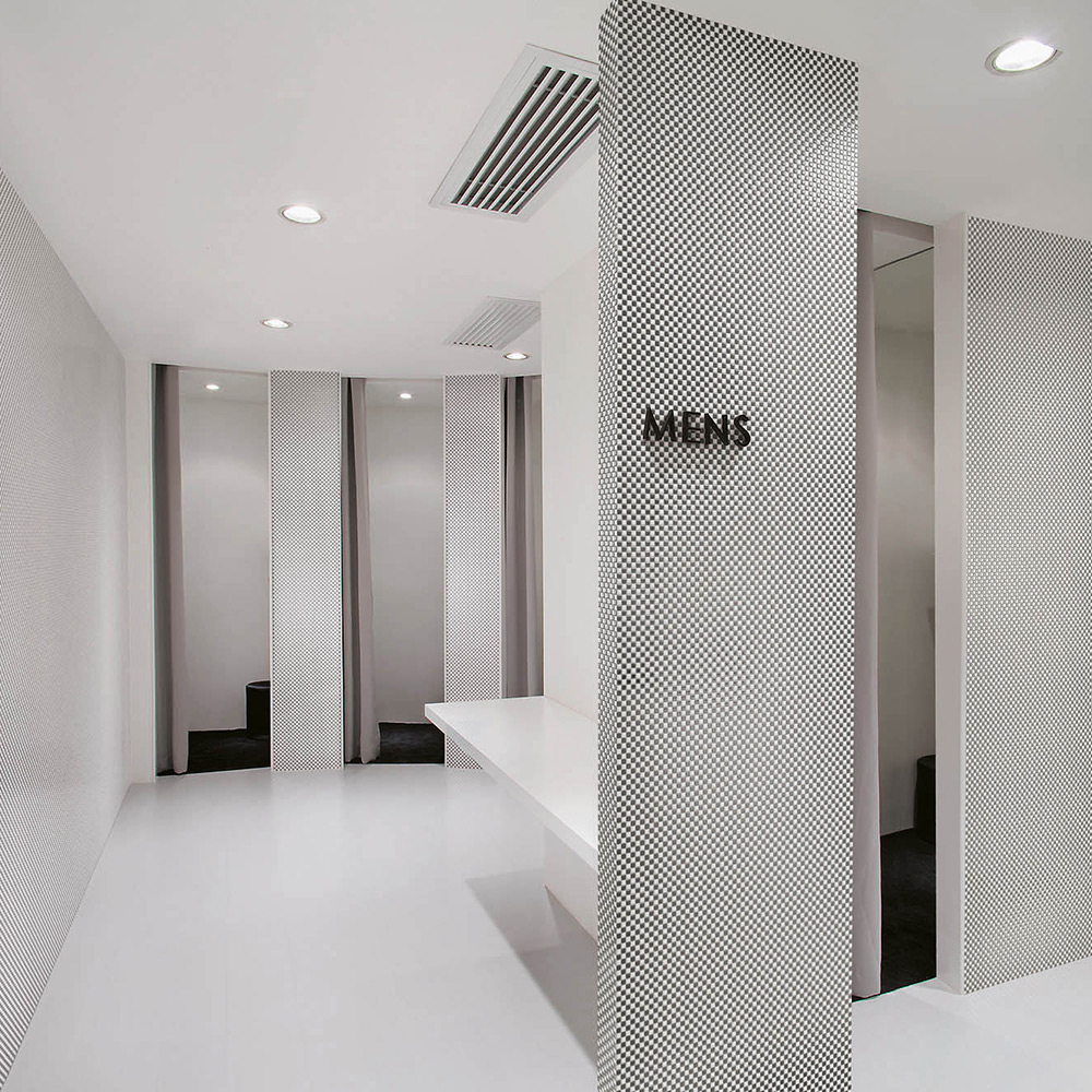 Mosaik Konradssons Appiani Vit 1,2x1,2 cm