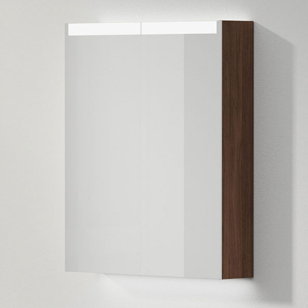 Spegelskåp Stage Plus 60, Dark Oak, 2 Luckor,600x720x140 Bredd: 600 mm, Dark Oak, Dubbla luckor