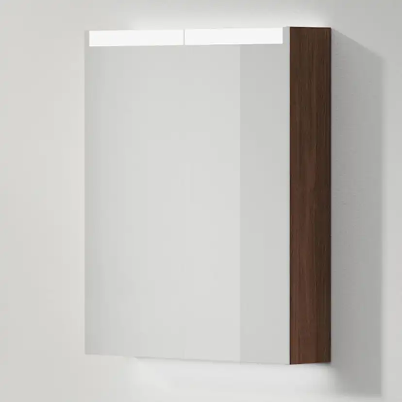 Spegelskåp Stage Plus 60, Dark Oak, 2 Luckor,600x720x140 Bredd: 600 mm, Dark Oak, Dubbla luckor