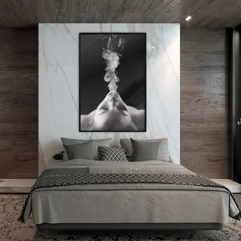 Poster Artgeist Affisch Smoke Cloud