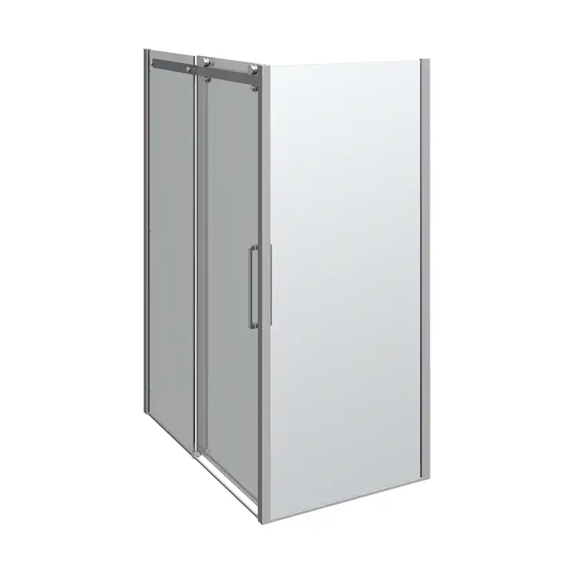 Deluxe skjutdörr med 1 fast vägg, vändbar, 140x90 cm 1400x900 mm