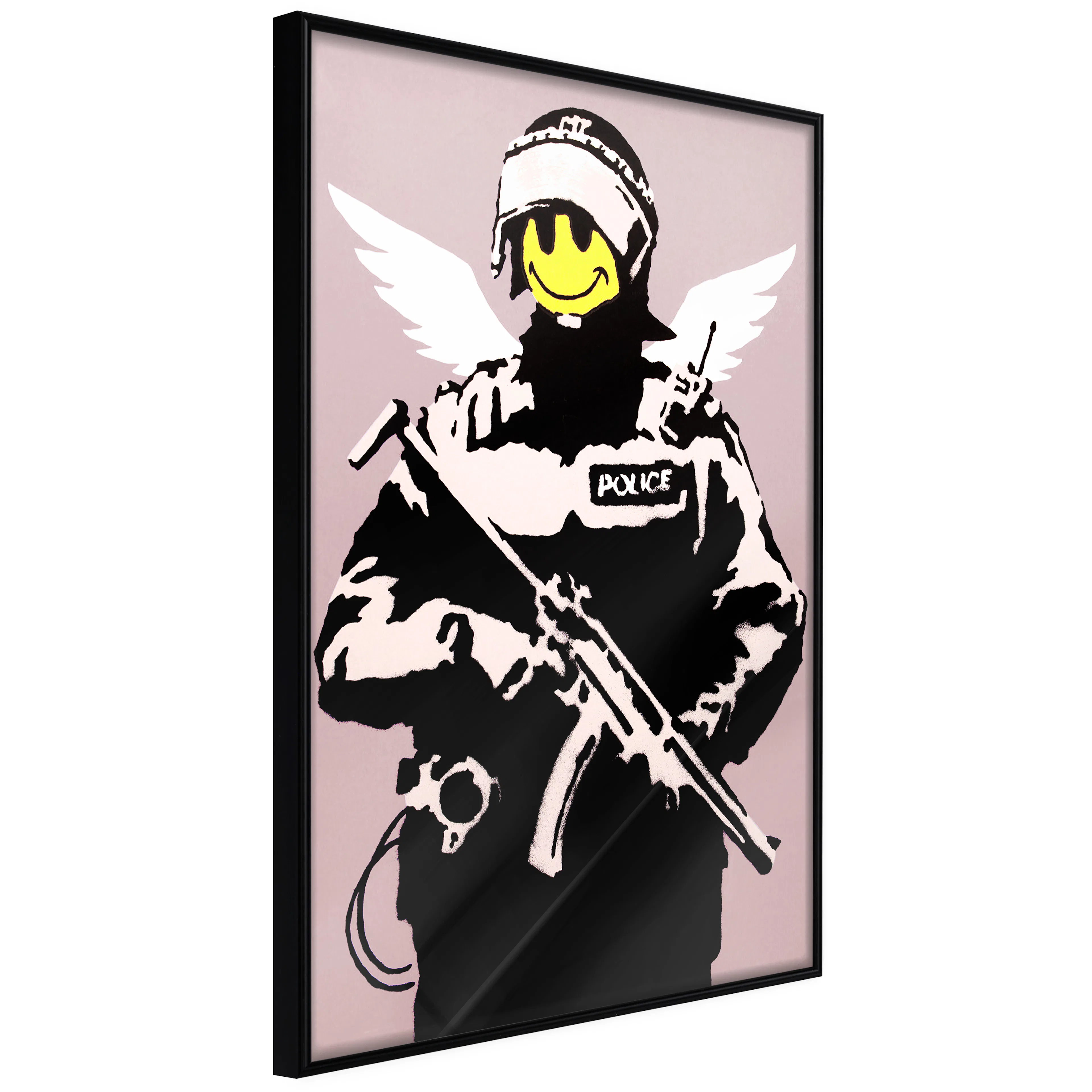 Affisch - Policeman [Poster] 20x30 Svart ram, 20x30 cm