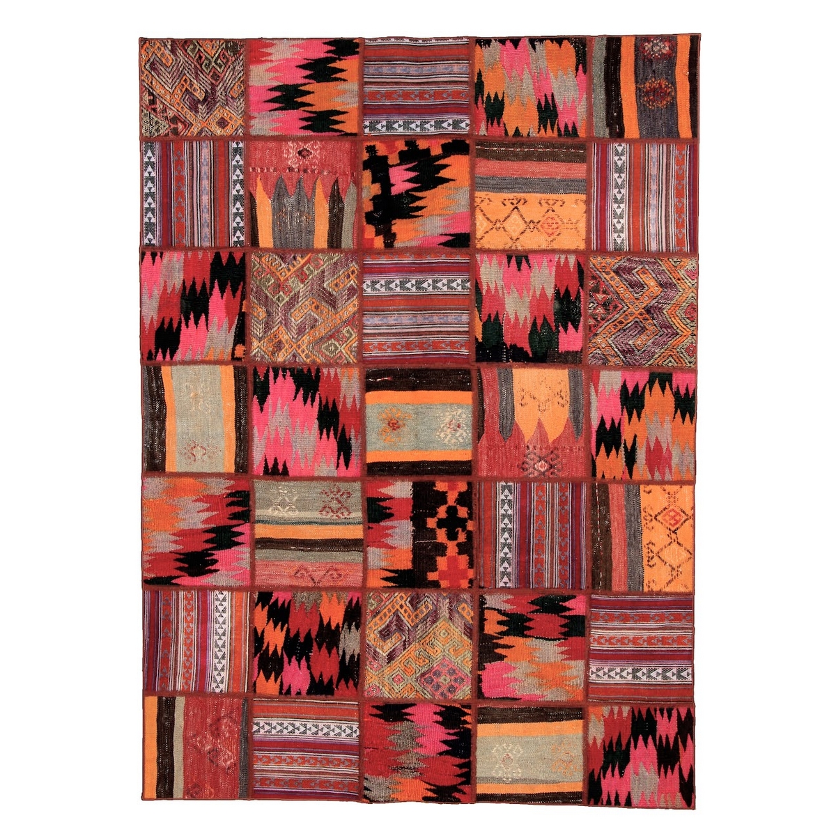 Persisk Patchworkmatta Arkiio Shiraz/Azerbajdzjan 149x205