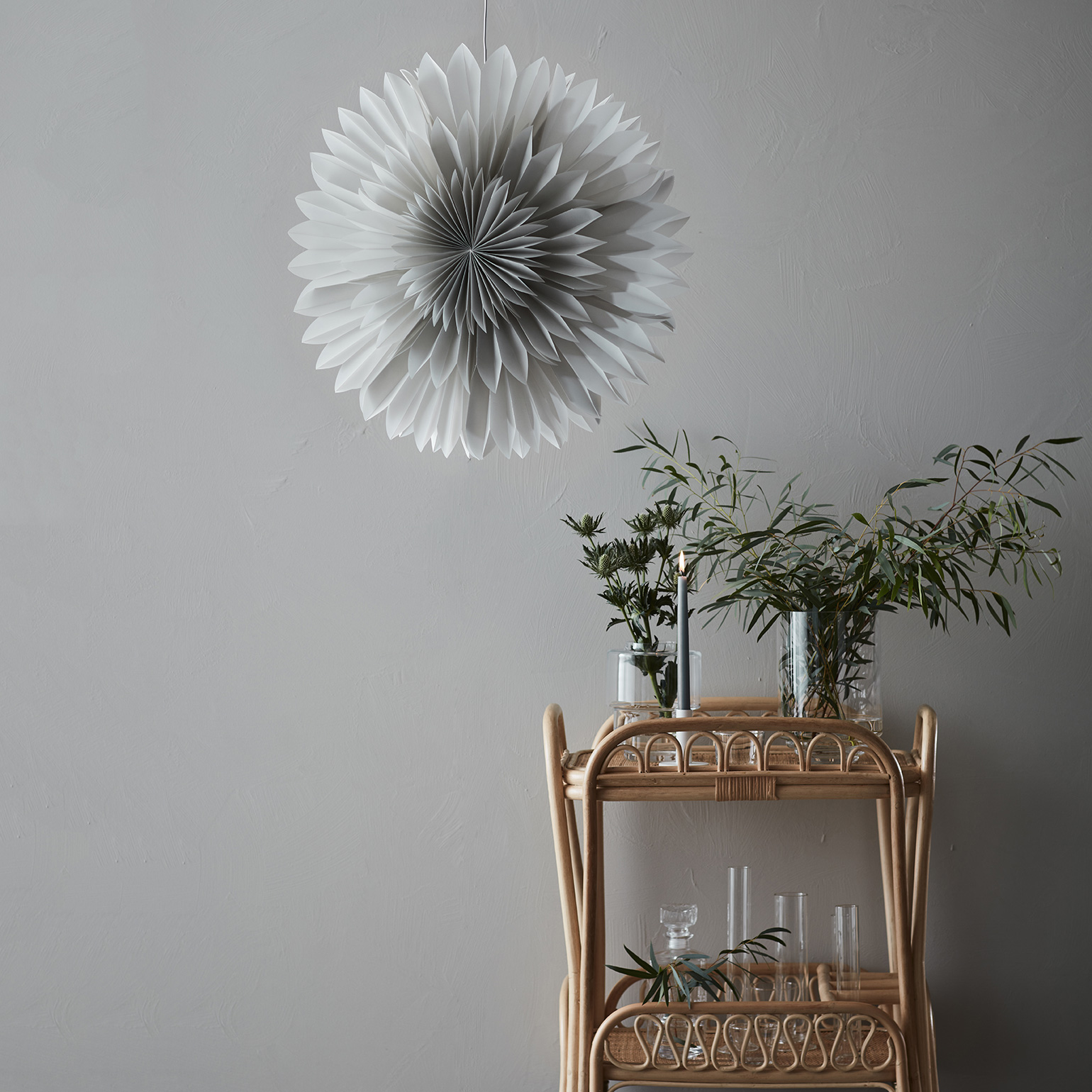 Adventsstjärna Markslöjd Solina 60 cm Hängande