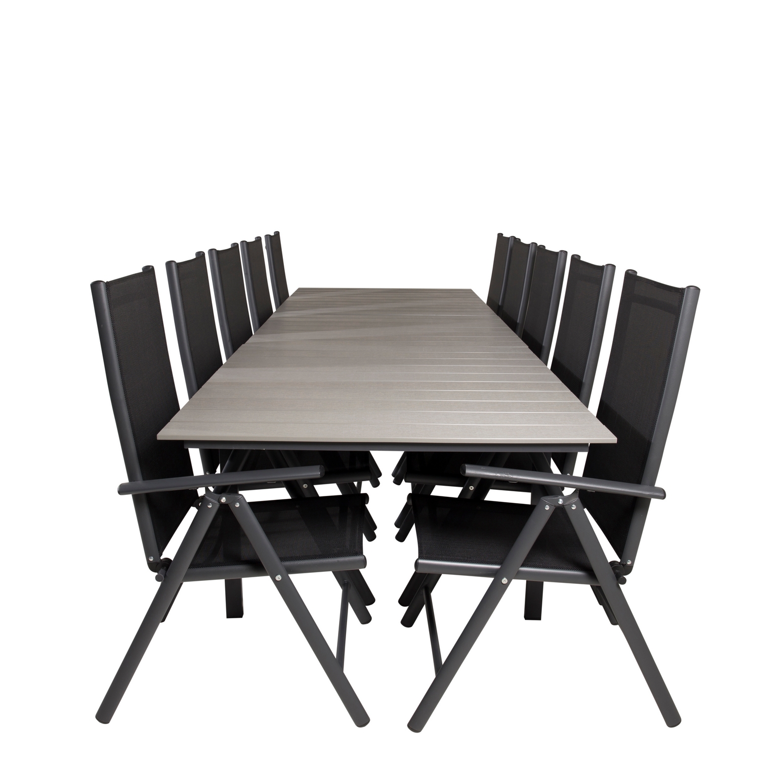 Matgrupp Venture Home Lova 224/324 med 10 Bront Stolar