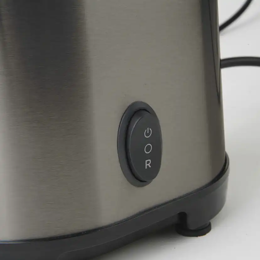 Slow Juicer BLACK+DECKER Borstat stål