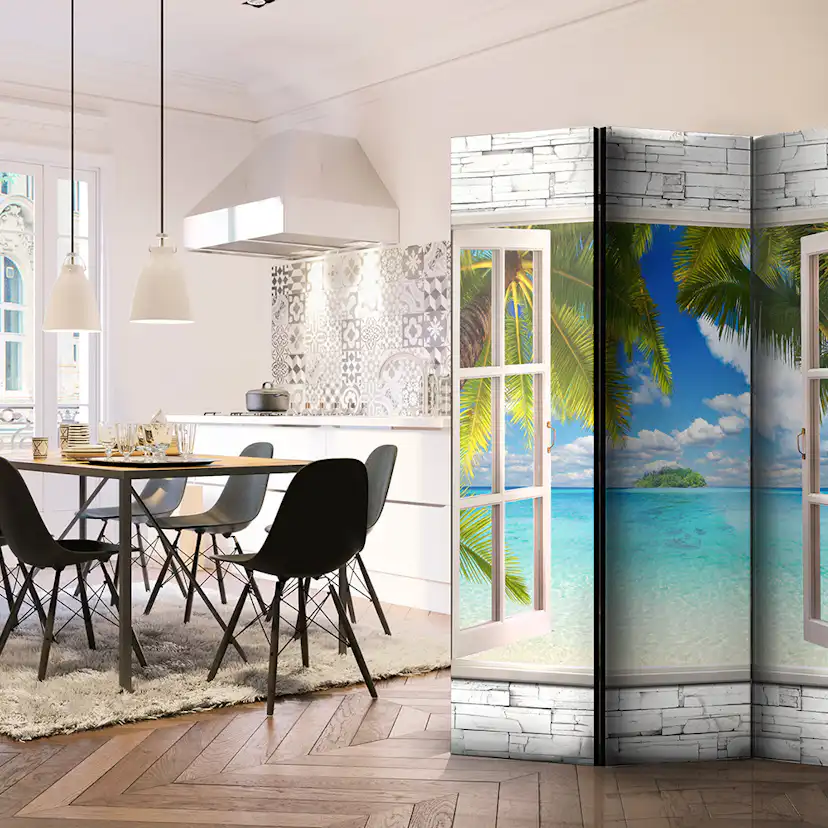 Rumsavdelare Skärmvägg Arkiio Dream Island 135x172 cm