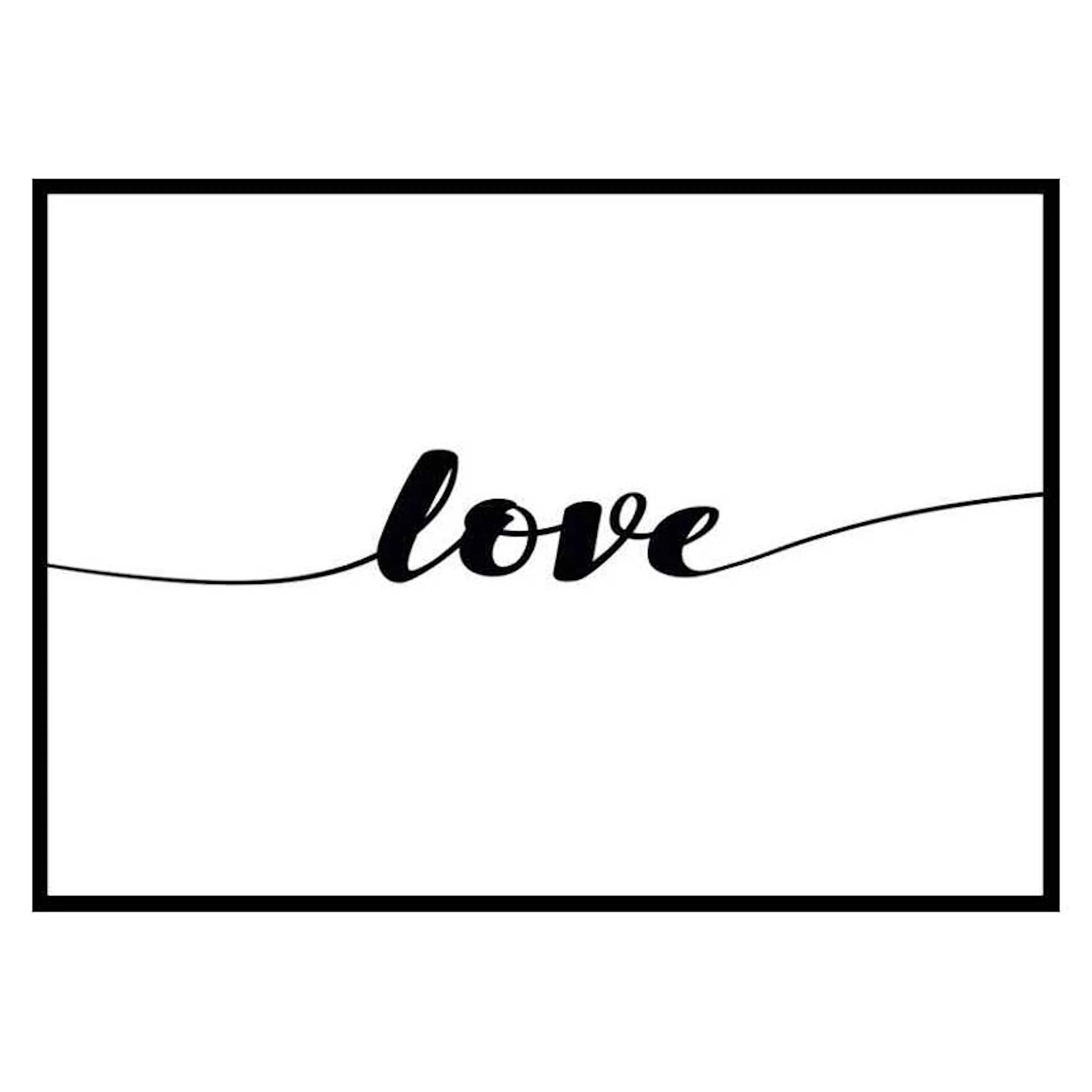 Poster Gallerix Love Line