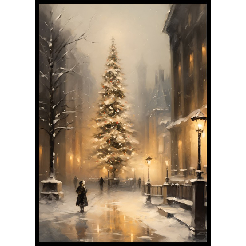 Poster Gallerix Winter Village No5
