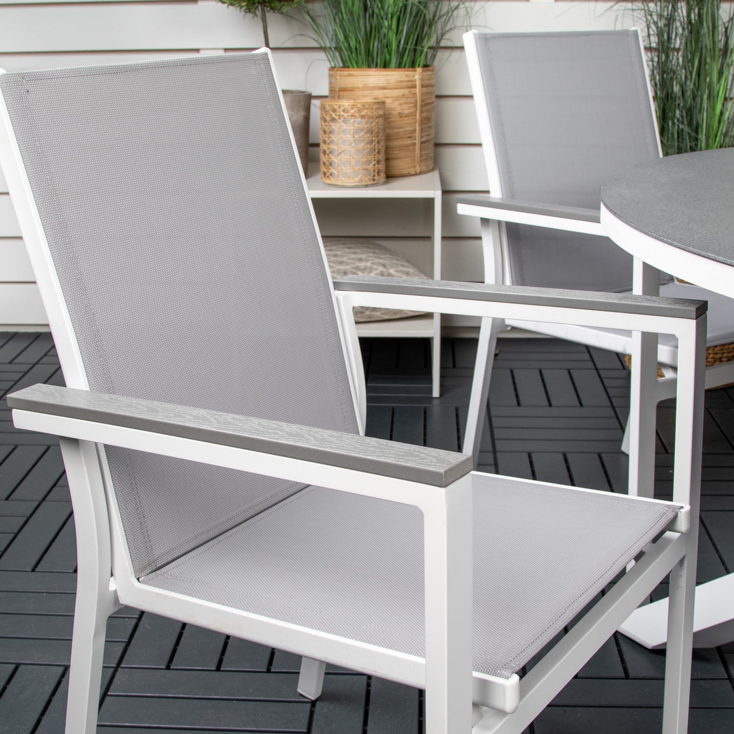 Matgrupp Venture Home Copacabana med 6 Pincy Karmstolar