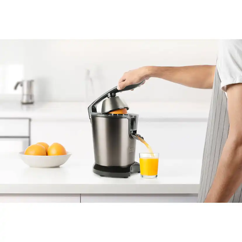 Juicepress Black+Decker Citruspress Stål 0,65L 350W